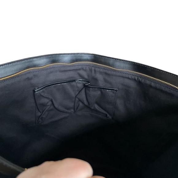 Black Saks Fifth Avenue Tote Bag - Picture 5 of 8